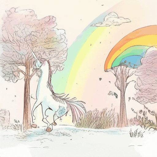 The Rainbow Journey: Alma's Colorful Adventure