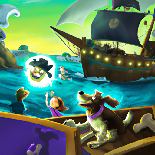 Sunny, the Golden-Haired Pirate and the Rescue of Candle the Happy Dog