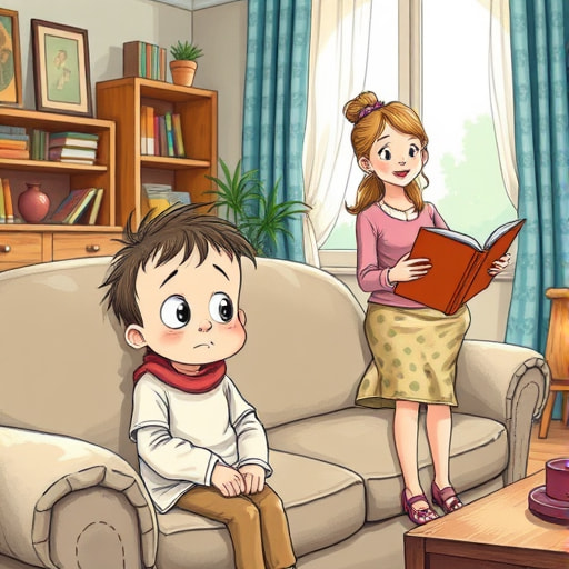 Stepping Into Friendship: The Babysitter's Unusual Trick