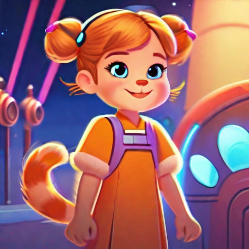 Martha and Sparkle: A Galactic Friendship