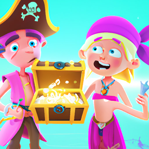 Treasure Friends: Mia, Theodore, and Evelyn