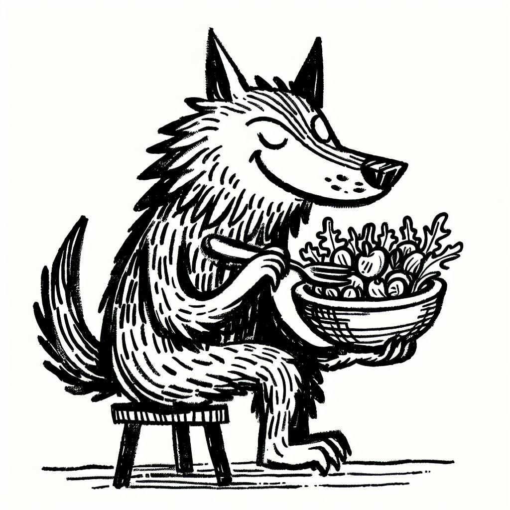 The Misunderstood Vegetarian Wolf