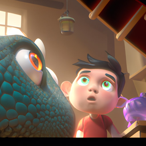 Lucas and the Shapeshifting Dragon