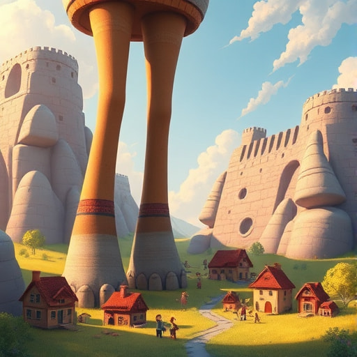 The Ticklish Tale of the Giantess and the Clothes-Policing Robot