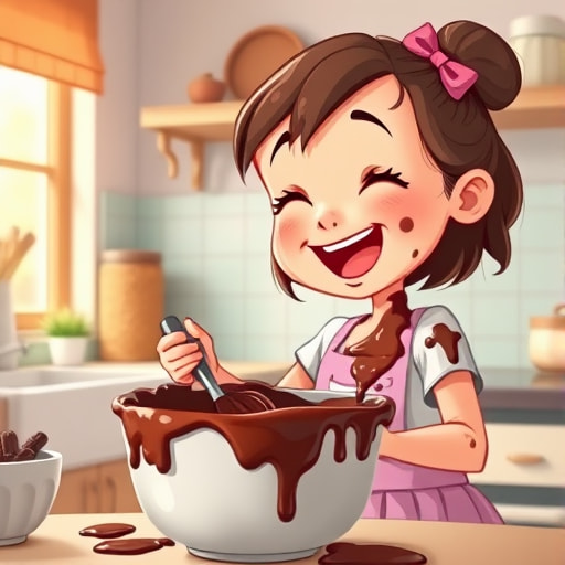 Um Bolo de Chocolate para o Sorriso da Vovó