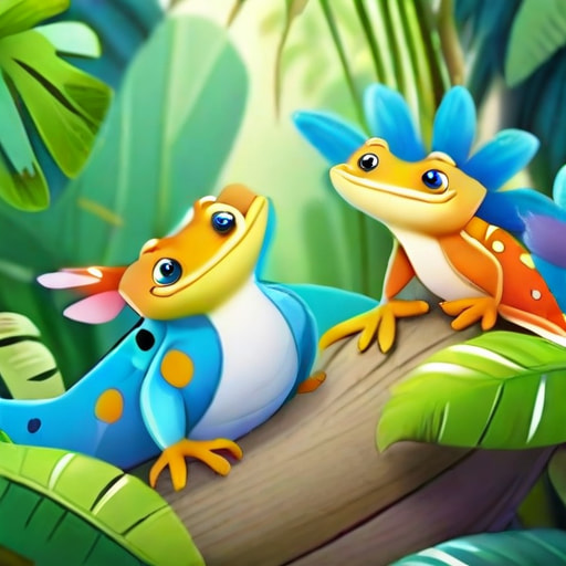 Gus the Gecko: A Colorful Hero