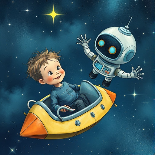 Ben e Zippy: Aventuras Espaciais e a Magia de Ser Único