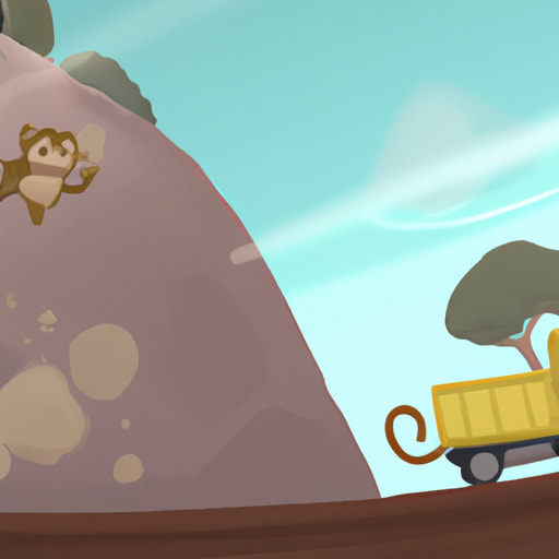 Charlie the Brave Dump Truck and the Wise Monkey
