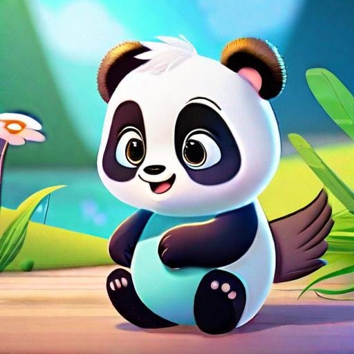 Pandy, the Kindhearted Panda