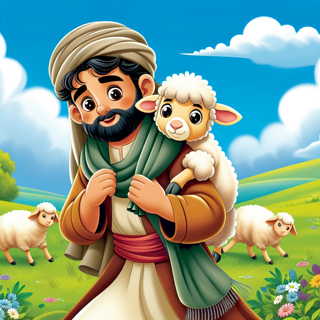 The Lost Lamb and the Loving Shepherd