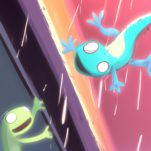The Sun-Loving Axolotl and the Wall-Climbing Gecko