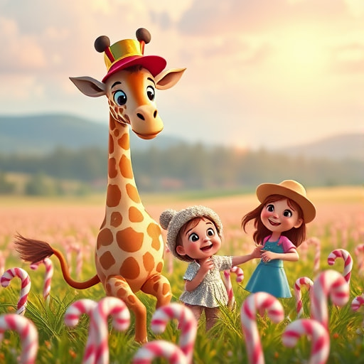 Amali's Rainbow Adventure: A Journey of Giggles and Magic