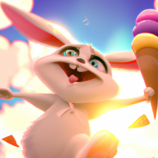 Buster Bunny and the Unexpected Adventure of the Ice Cream Cone
