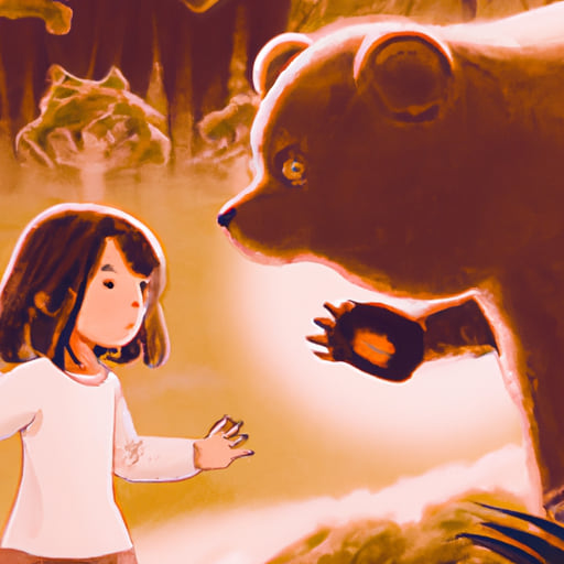 The Brave Little Camile and the Bear