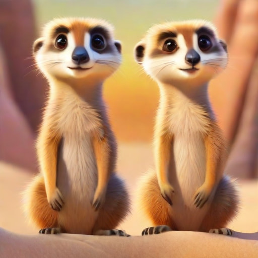 Meerkat Family: A Tale of Love and Unity