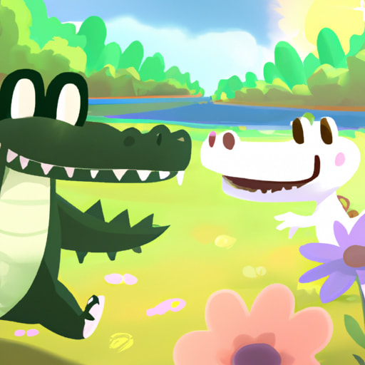 Unlikely Friends Forever: The Tale of Alligator and Daisy