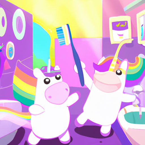 The Toothbrushing Unicorns and the Secret of Rainbows