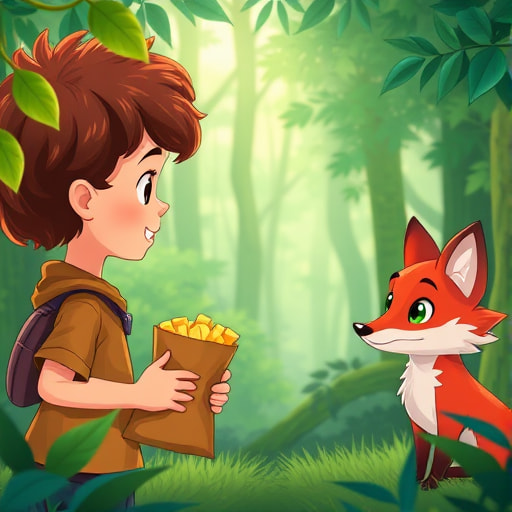 Karim and the Tricky Fox: The Tale of the Magic Drum