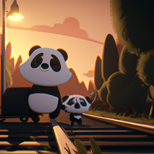 Logan the Little Panda Engineer: A Heartwarming Tale of Trains and Mommy!