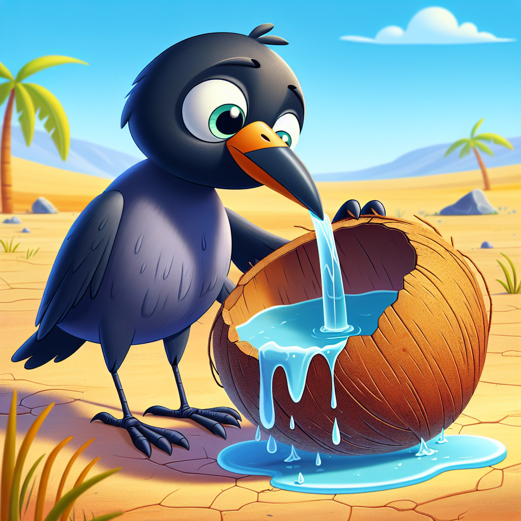The Thirsty Crow's Friend