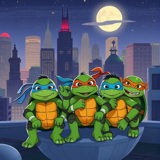 Five Shells, One Heart: A New Turtle Tale