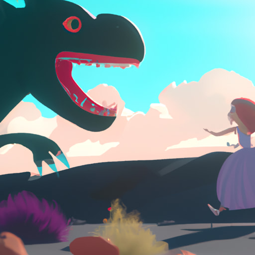 Princess Zala and the Caddosaurus: A Tale of Kindness and Cuteness