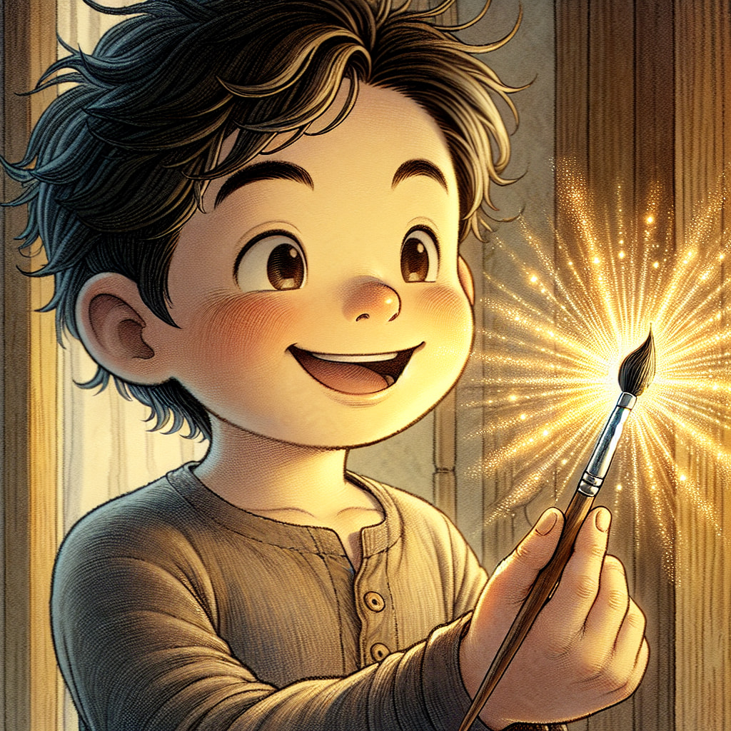 Leo and the Magic Paintbrush