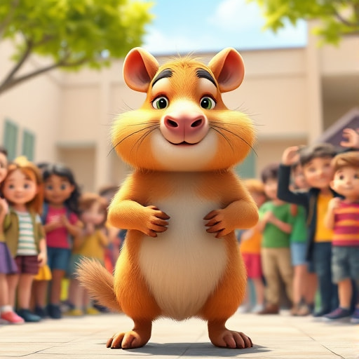 Lily the Brave: A Capybara's Stand Against Bullying