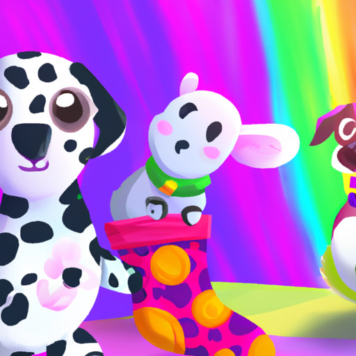 The Rainbow Dalmatian's Stinky Sock Adventure