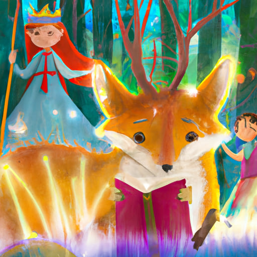 Fionnuala's Journey to the Enchanted Forest: A Fox's Love for Reading ...