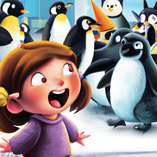 The Penguin-loving Peyton and Her Paw-some Friends