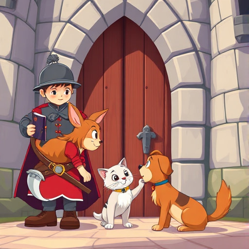 Audrey's High-Flying Adventure: Kindness and Castles