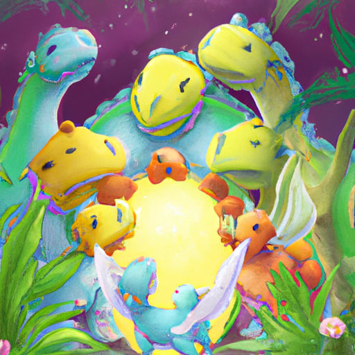 Orion the Dinosaur Learns to be Kind