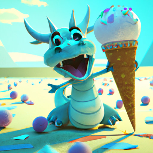 Spike, the Fire Dragon Who Loved Ice Cream