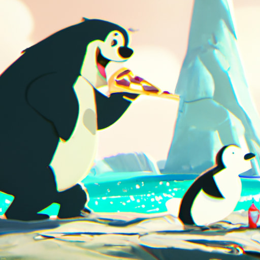 Pablo the PizzaLoving Penguin and the Ferocious Lisa the Polar Bear