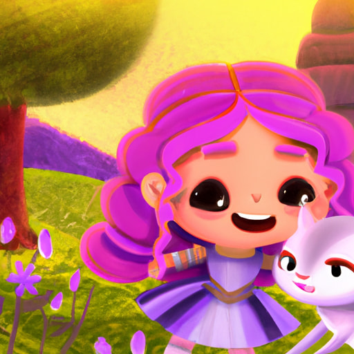The Brave Princess Lily and the Magical Flower