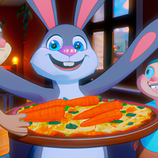 Bunny Bonnie's Pizza Party with Kindness and Respect