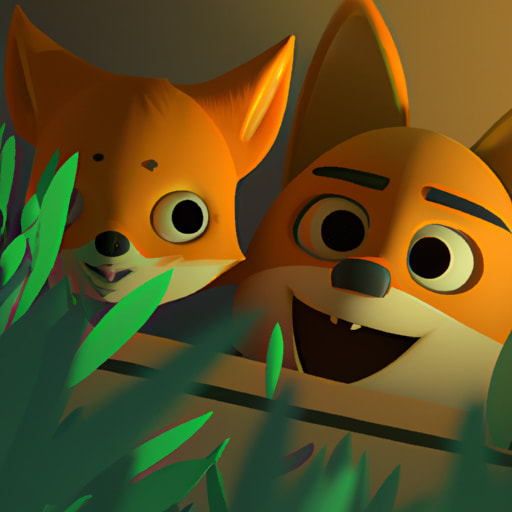 The Game of Christofox: Hugs and Hide-and-Seek with Mama Fox and Baby Fox
