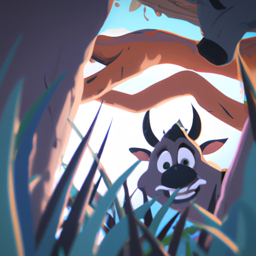 Ziggy the Sneaky Hyena's Adventurous Day!