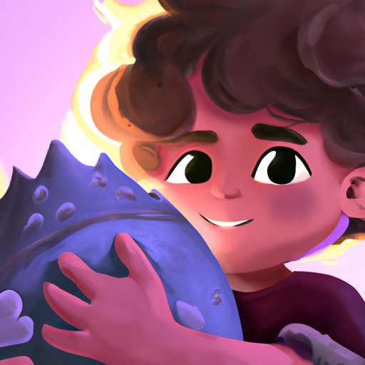 The Brave Boy and the Dragon's Egg