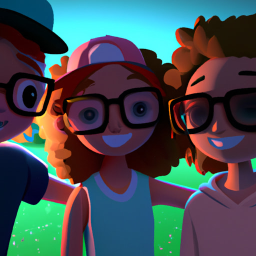 The Magical Cheerleaders: McKenzie, Lane, and Dominic