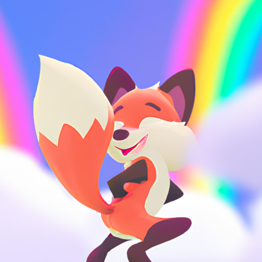 Rainbow Fox and the Colorful Surprise
