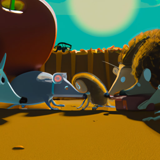 The Little Mouse and the Big Rabbit: A Tale of Friendship and Kindness