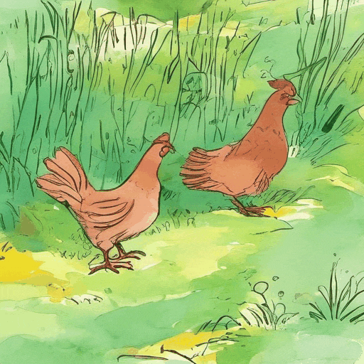 The Brown Chicken and the Green Grass: A Tale of Teamwork and Care