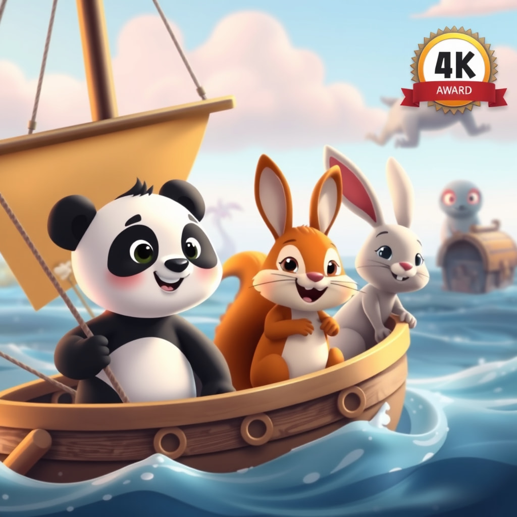 Percy the Panda's Imaginary Pirate Adventures