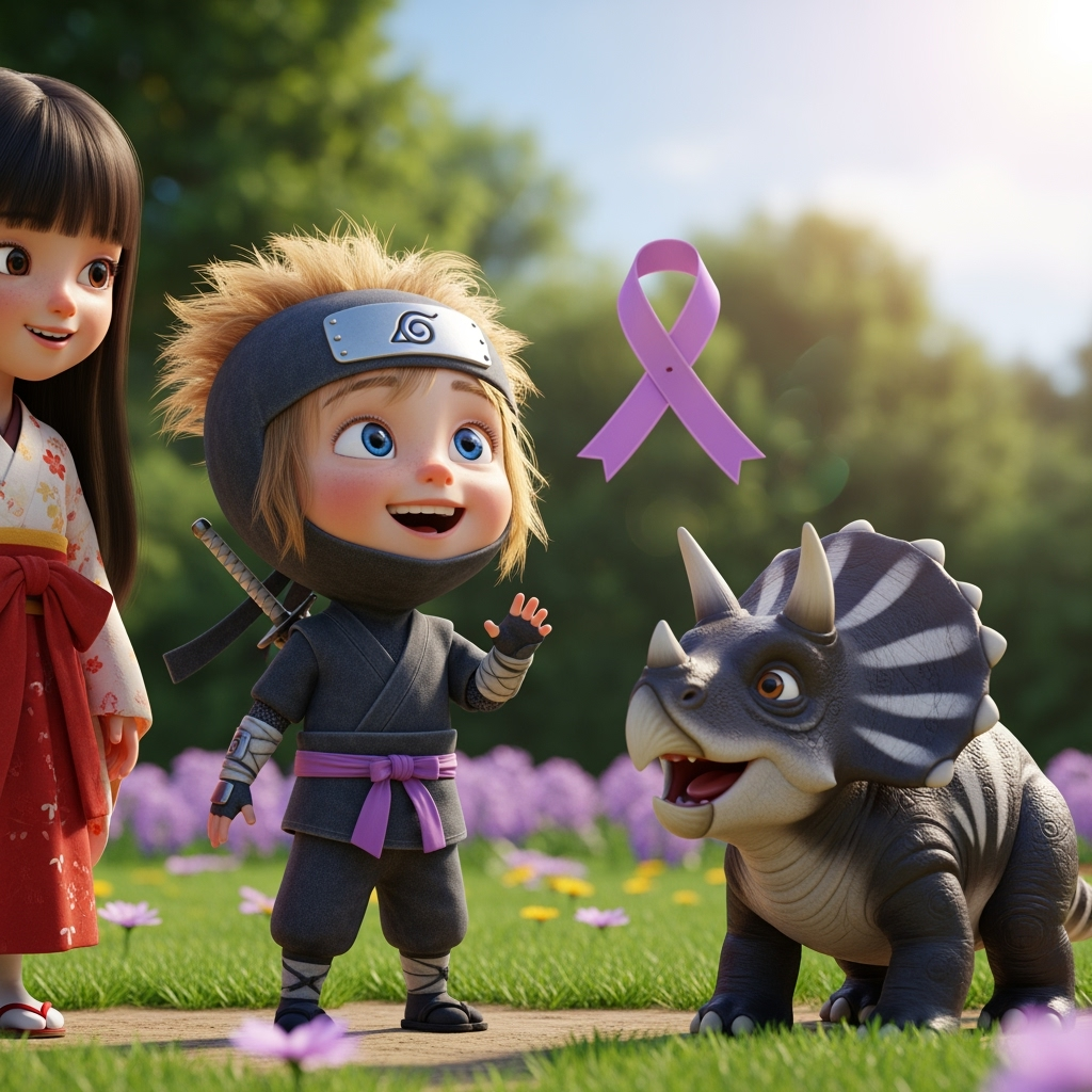 The Great Lilac Ribbon Rescue!