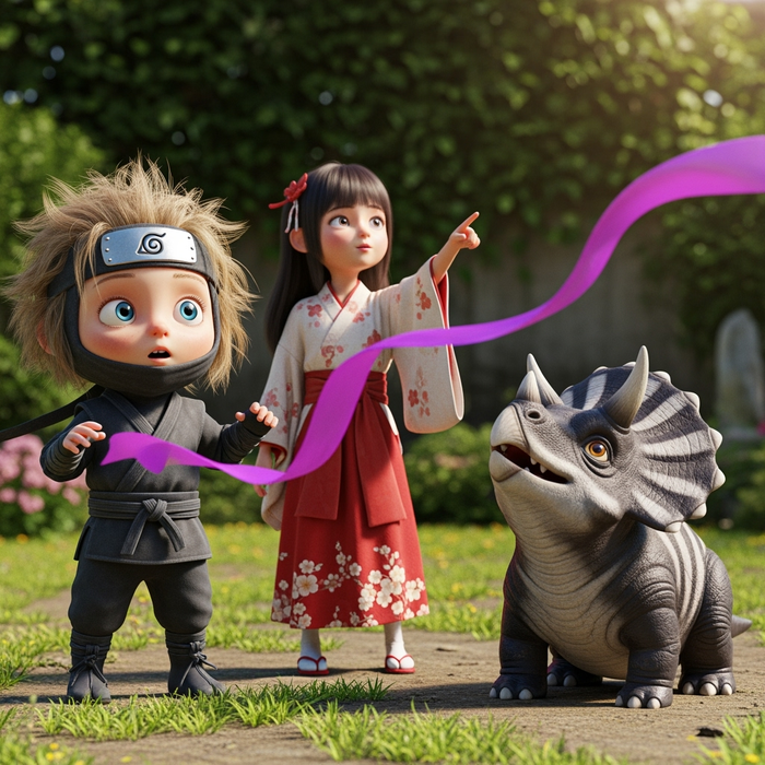 The Great Lilac Ribbon Rescue! - Section 1