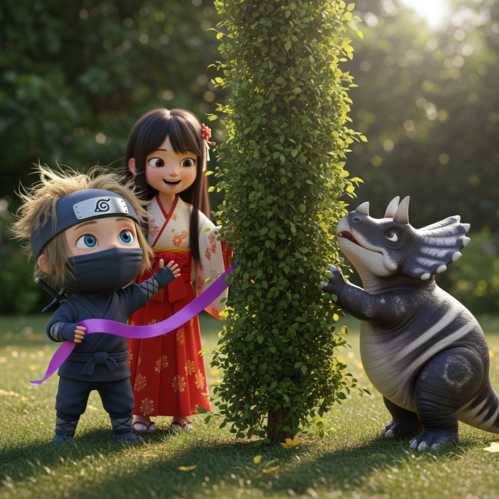 The Great Lilac Ribbon Rescue! - Section 2