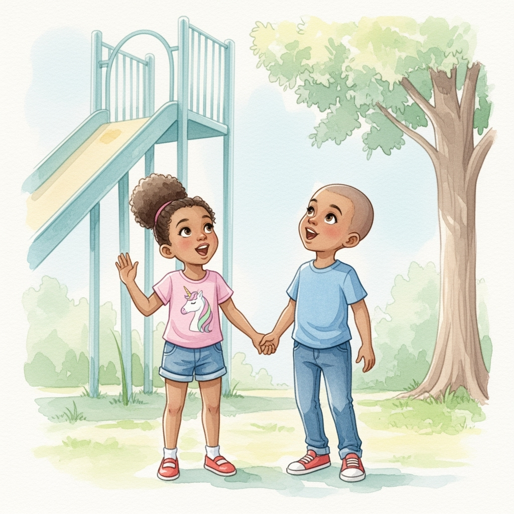 The Tiny Twins' Gigantic Park Adventure!
