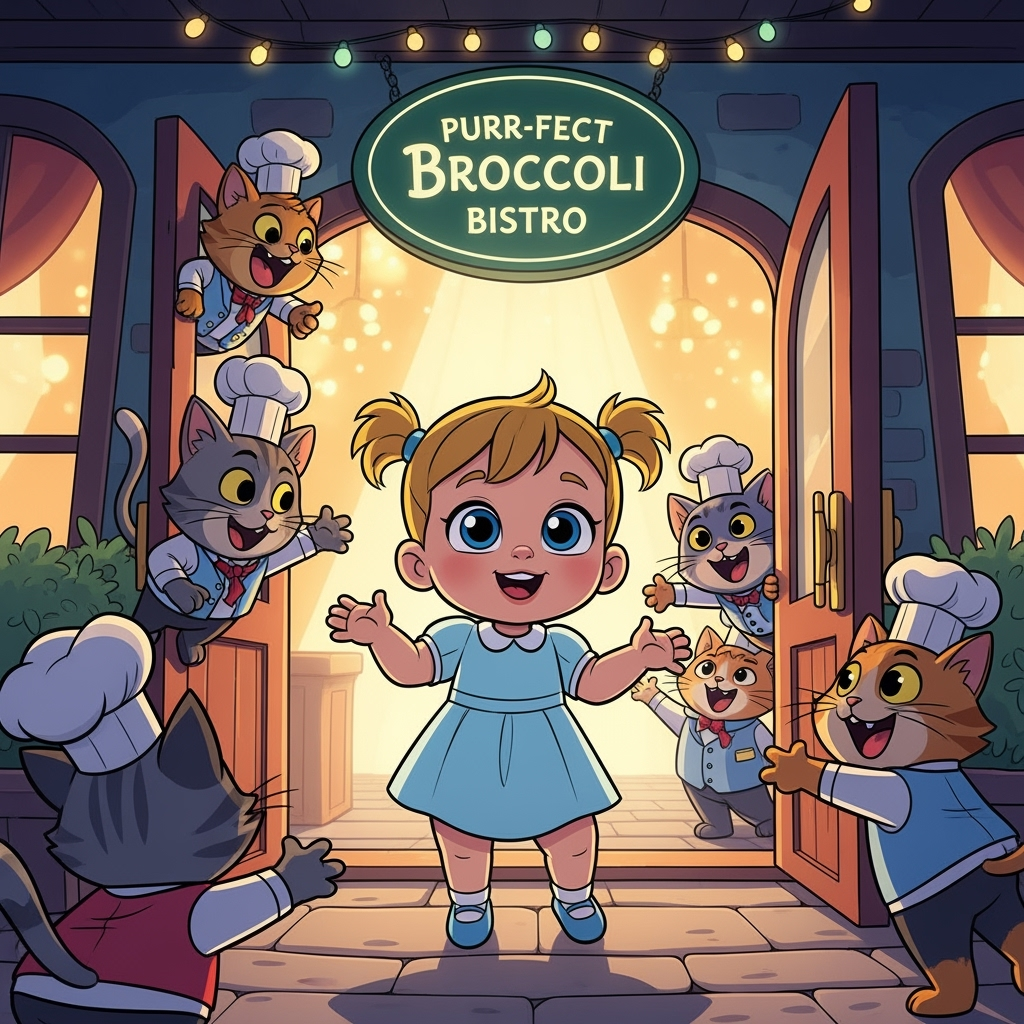 Scarlett and the Purr-fect Broccoli Bistro